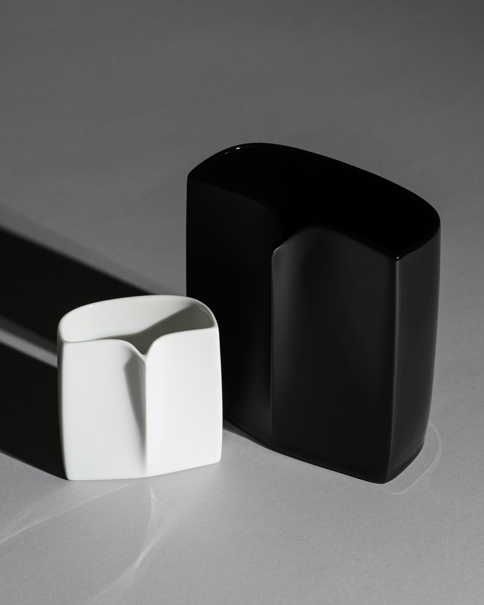 Owl Vase Duo – Wolf Karnagel for Rosenthal, 1960s–1970s