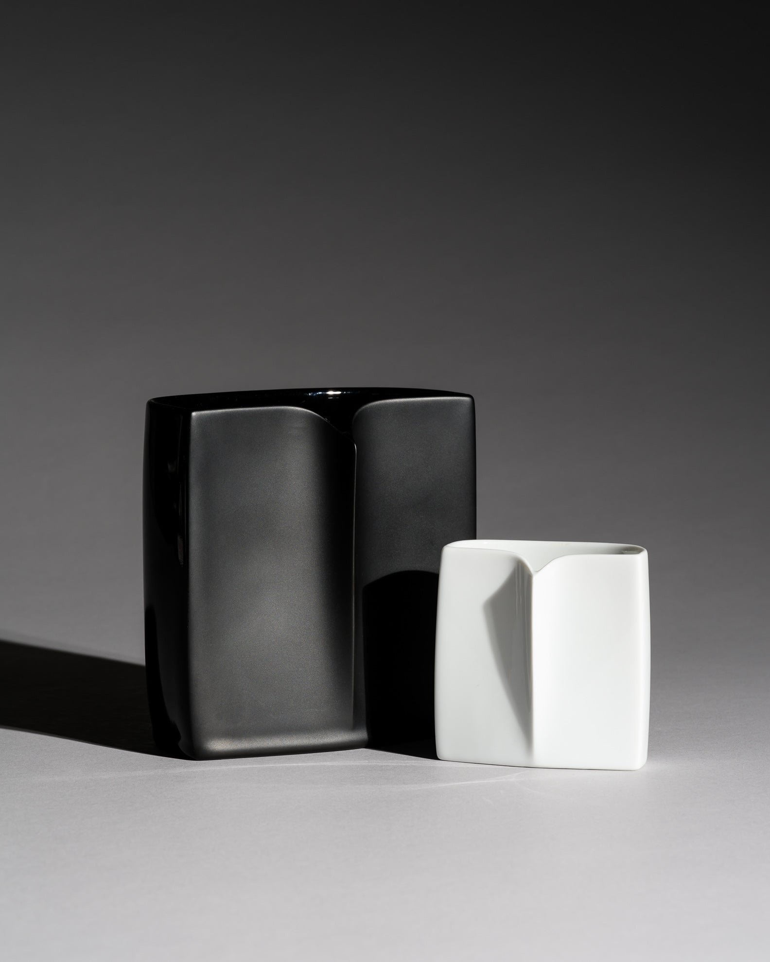 Owl Vase Duo – Wolf Karnagel for Rosenthal, 1960s–1970s