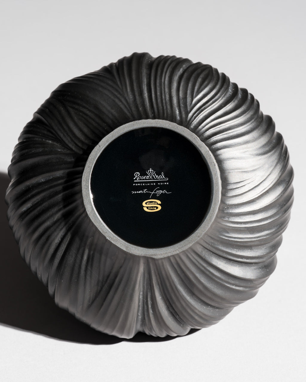 Plissée Vase Duo – Martin Freyer for Rosenthal, 1980s