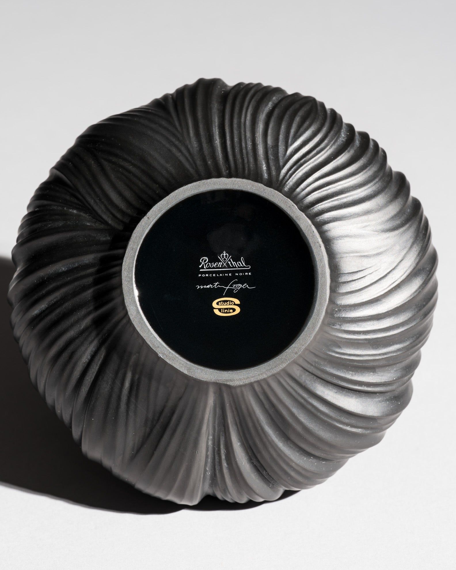 Plissée Vase Duo – Martin Freyer for Rosenthal, 1980s