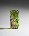 Czech Brutalist Glass Vase – Attributed to Vladislav Urban or Rudolf Jurnikl for Sklo Union, circa 1968–1970s