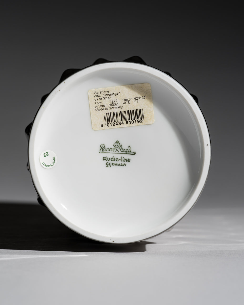 Vibrations Porcelain Vase Duo – Dieter Mankau for Rosenthal, 1970s–1980s