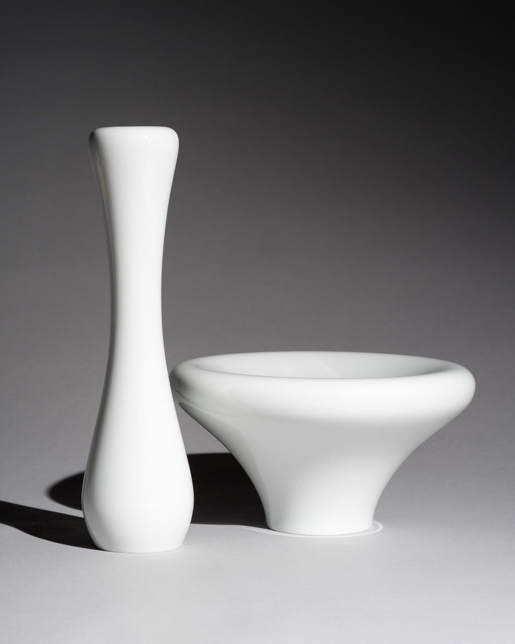 Baobab Vase & Bowl Porcelain Duo – Emmanuel Babled for Rosenthal, 2000s