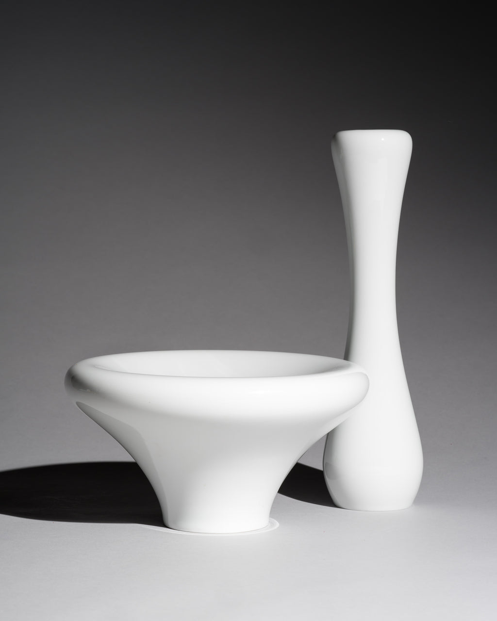 Baobab Vase & Bowl Porcelain Duo – Emmanuel Babled for Rosenthal, 2000s