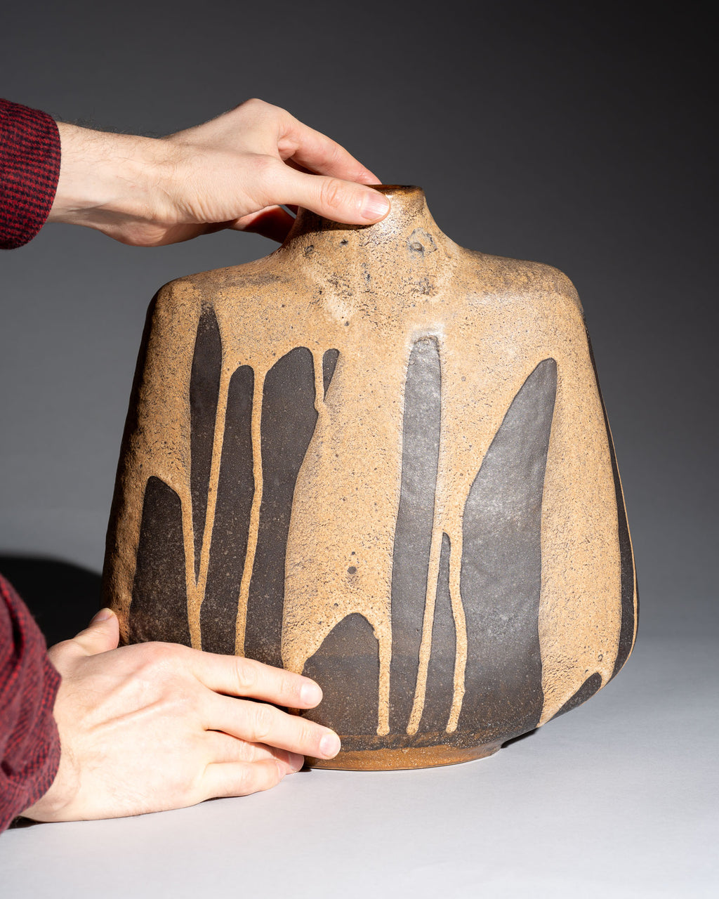 Lüsterglasur Ceramic Vase – Rudolf Christmann and Gerda Heukeroth for Carstens, 1960s–1970s