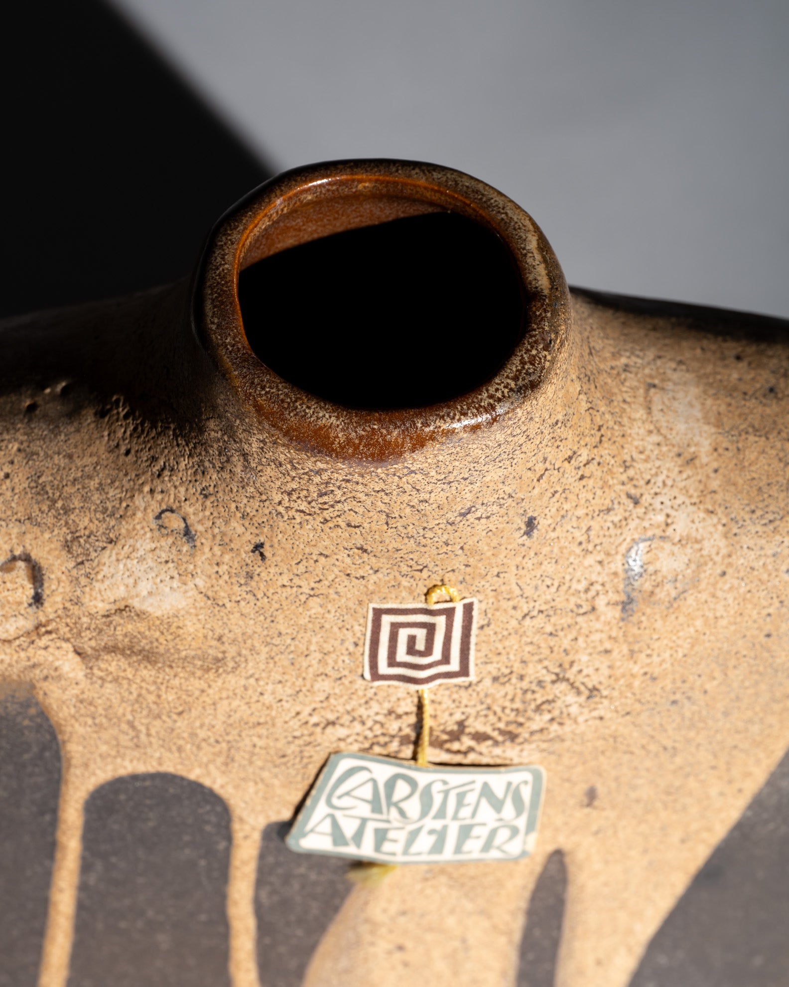 Lüsterglasur Ceramic Vase – Rudolf Christmann and Gerda Heukeroth for Carstens, 1960s–1970s
