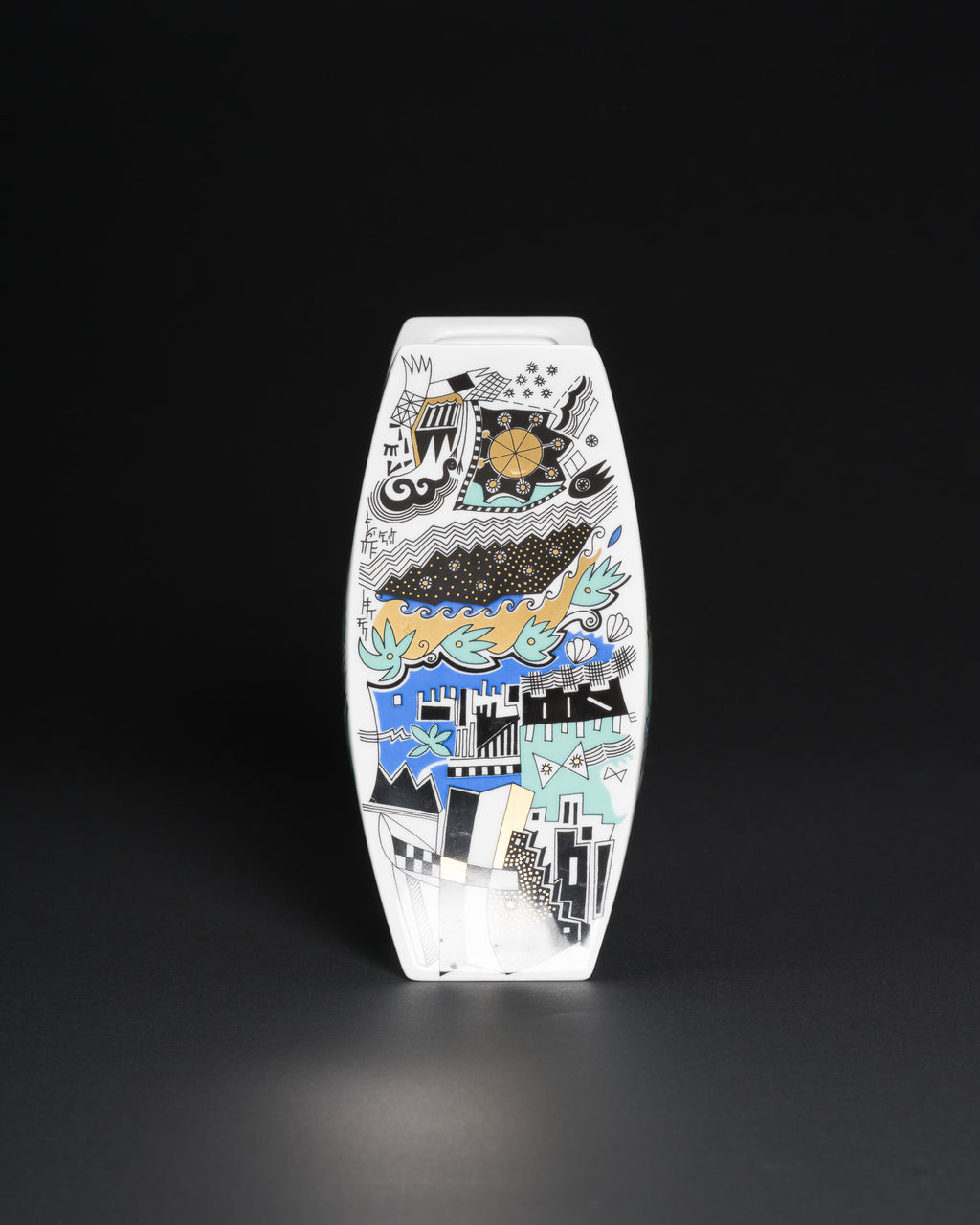Postmodern Vase – Jan van der Vaart & Yves Galgon for Rosenthal, 1980s