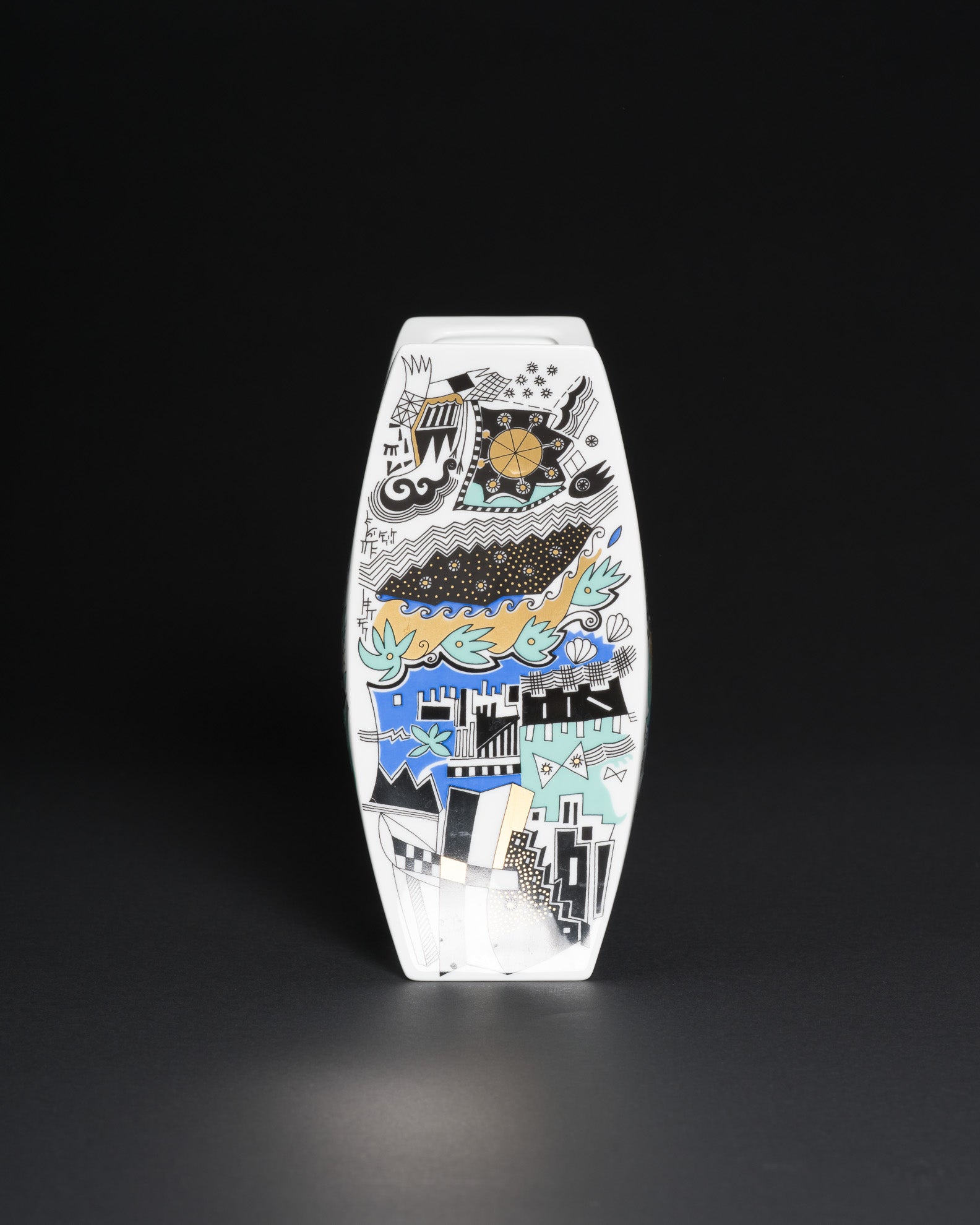 Postmodern Vase – Jan van der Vaart & Yves Galgon for Rosenthal, 1980s