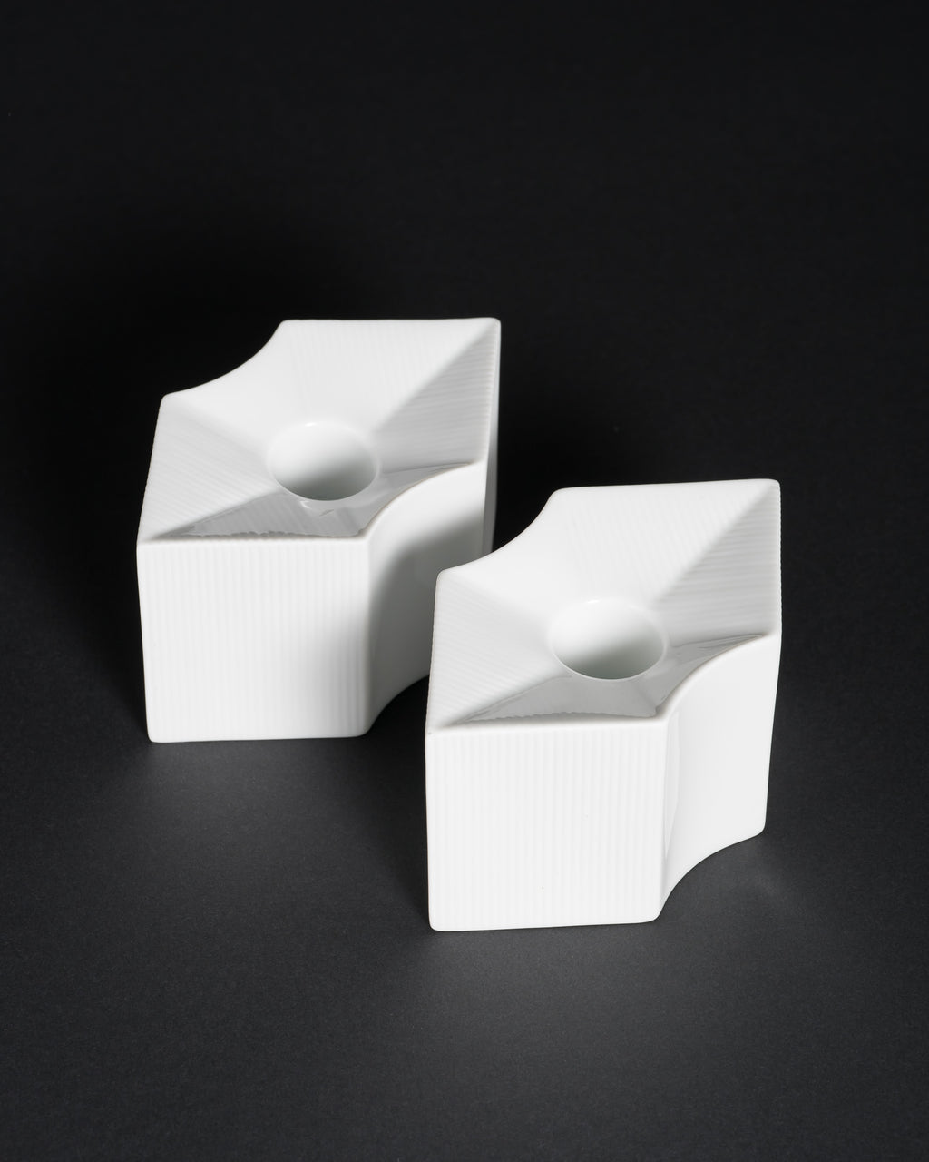 Vases & Candle Holders Ensemble – Sami Wirkkala for Rosenthal, 1982–1983