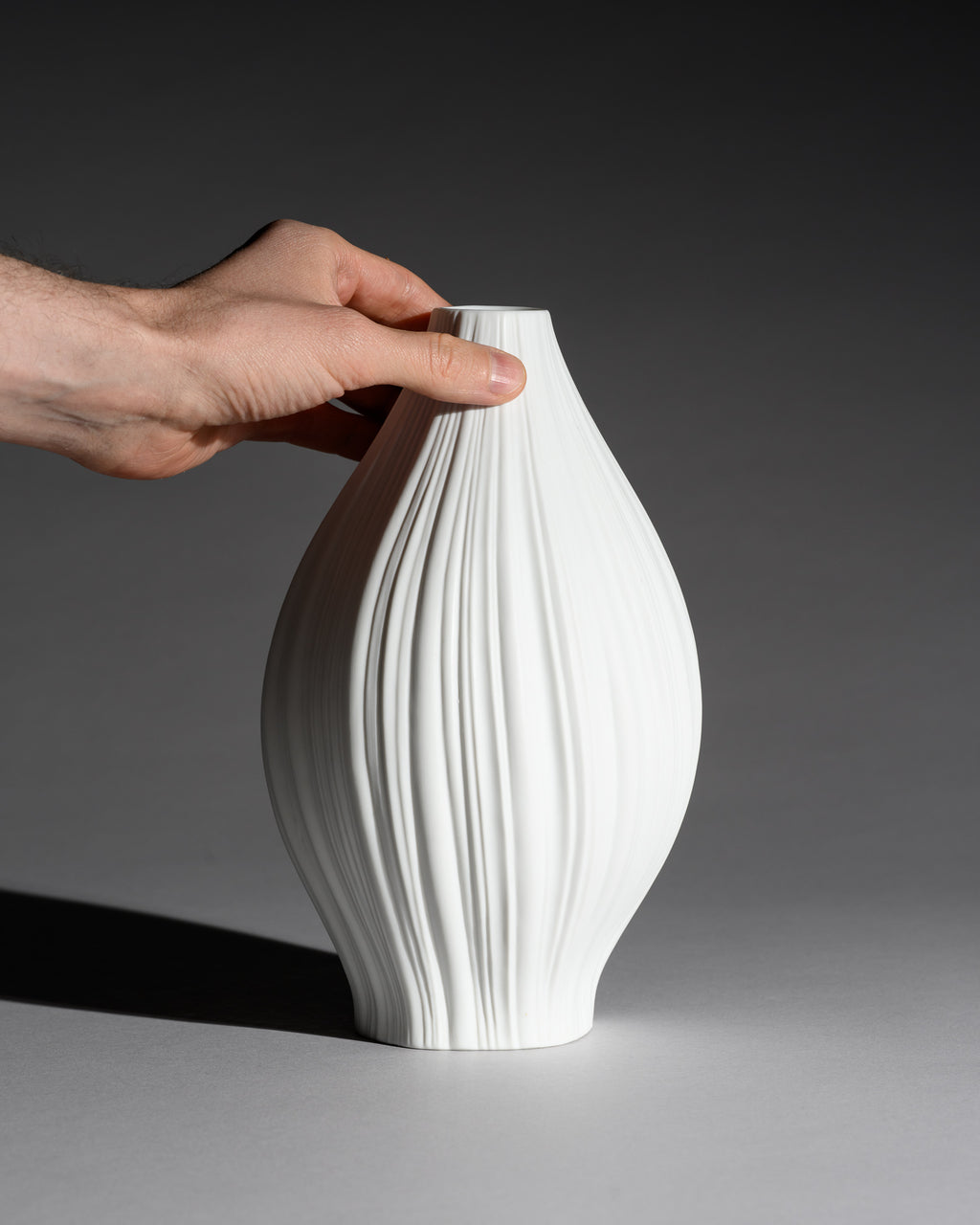 Plissée Vase Duo – Martin Freyer for Rosenthal, 1969–1972