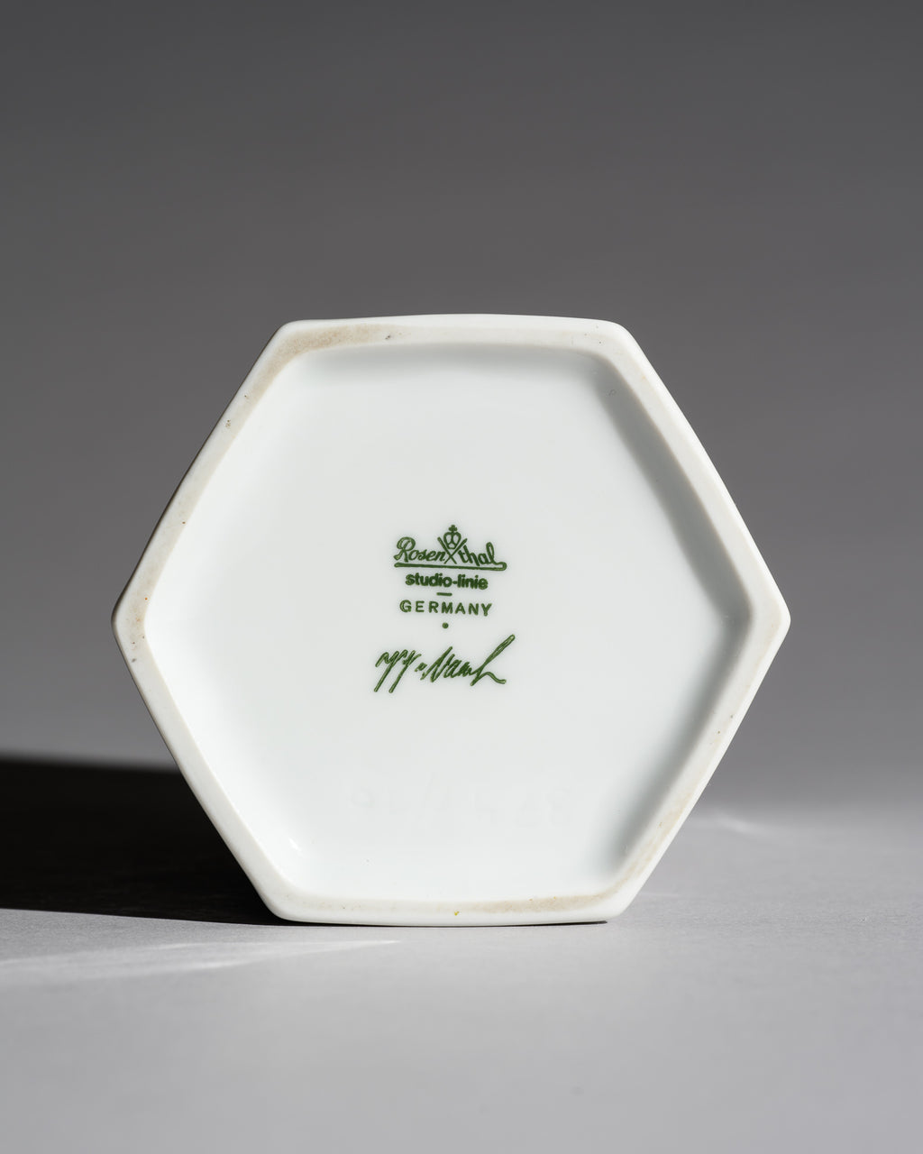Glossy Porcelain Vase Trio - Jan van der Vaart for Rosenthal, 1985