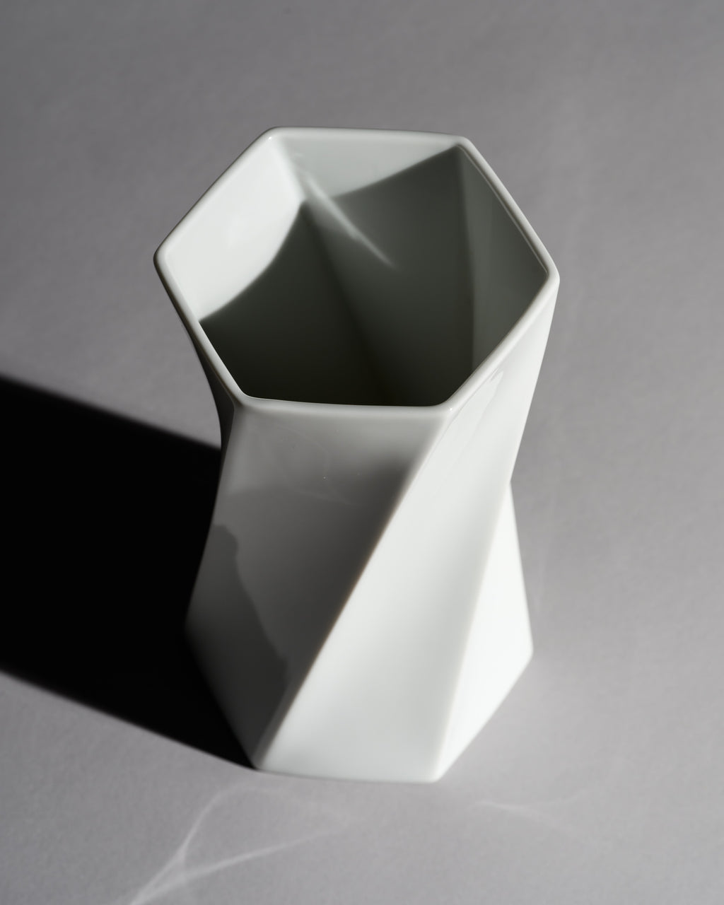 Glossy Porcelain Vase Trio - Jan van der Vaart for Rosenthal, 1985