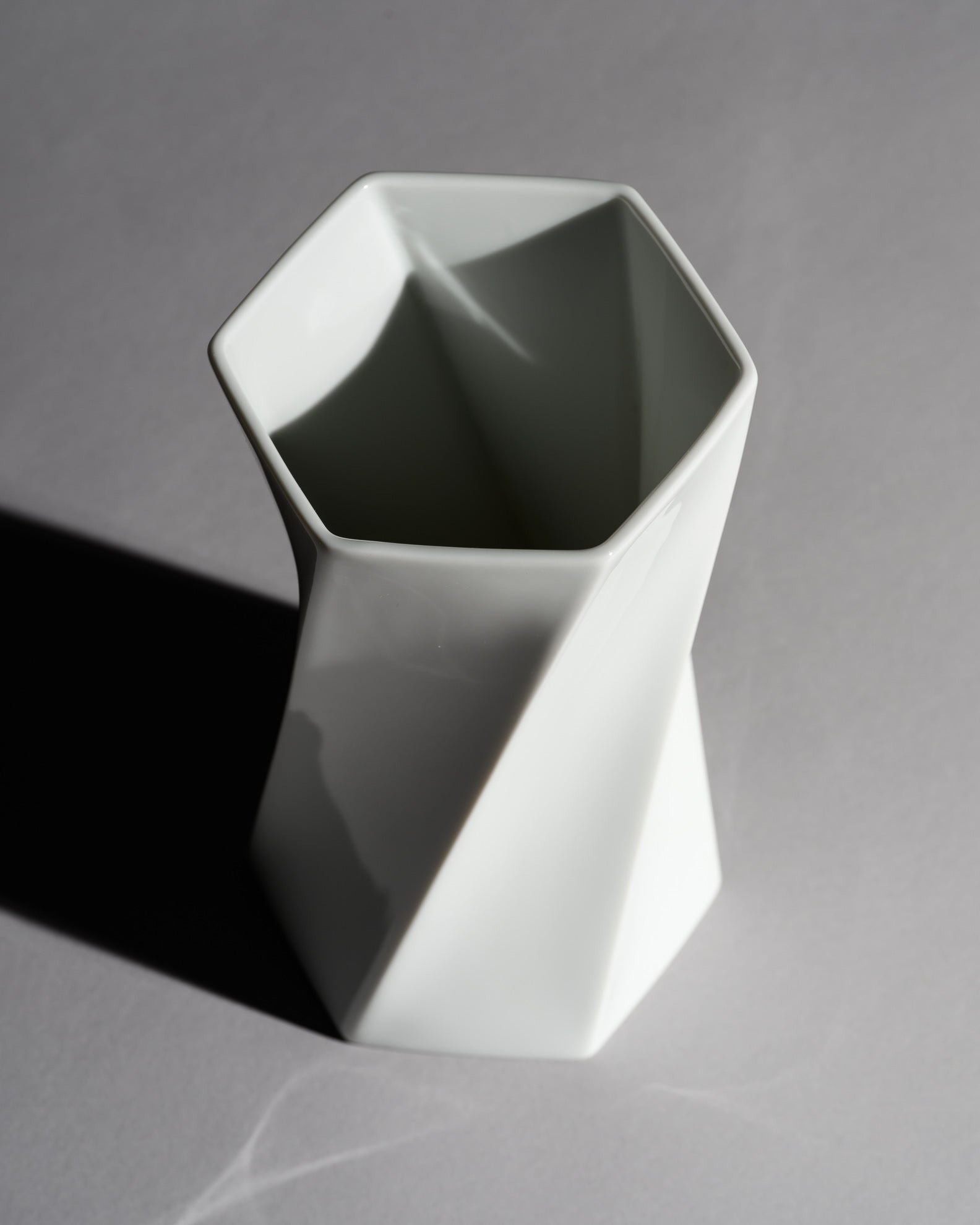 Glossy Porcelain Vase Trio - Jan van der Vaart for Rosenthal, 1985
