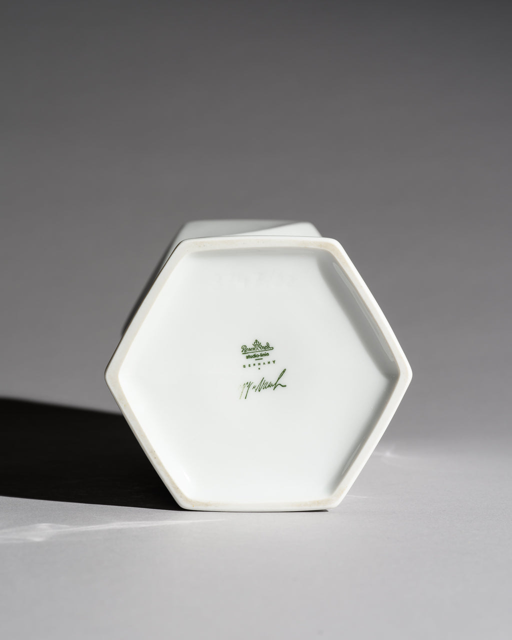 Glossy Porcelain Vase Trio - Jan van der Vaart for Rosenthal, 1985
