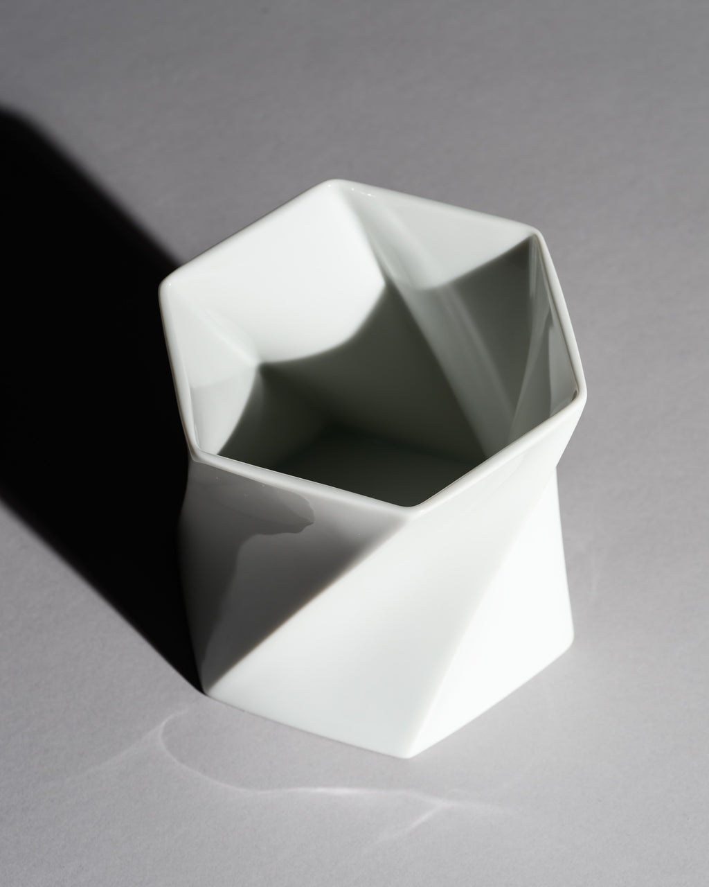 Glossy Porcelain Vase Trio - Jan van der Vaart for Rosenthal, 1985