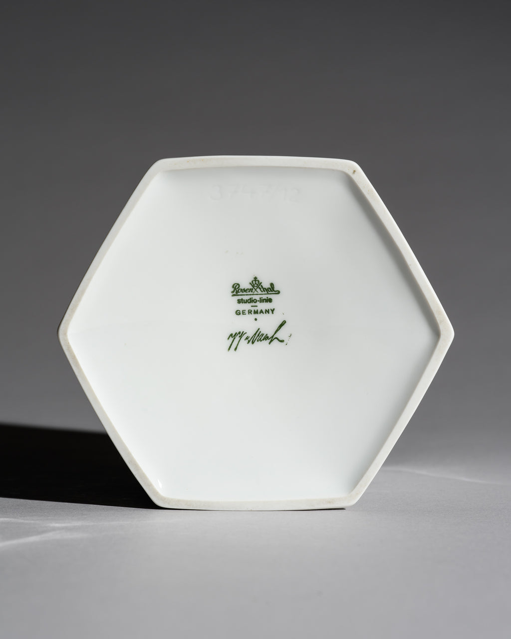 Glossy Porcelain Vase Trio - Jan van der Vaart for Rosenthal, 1985