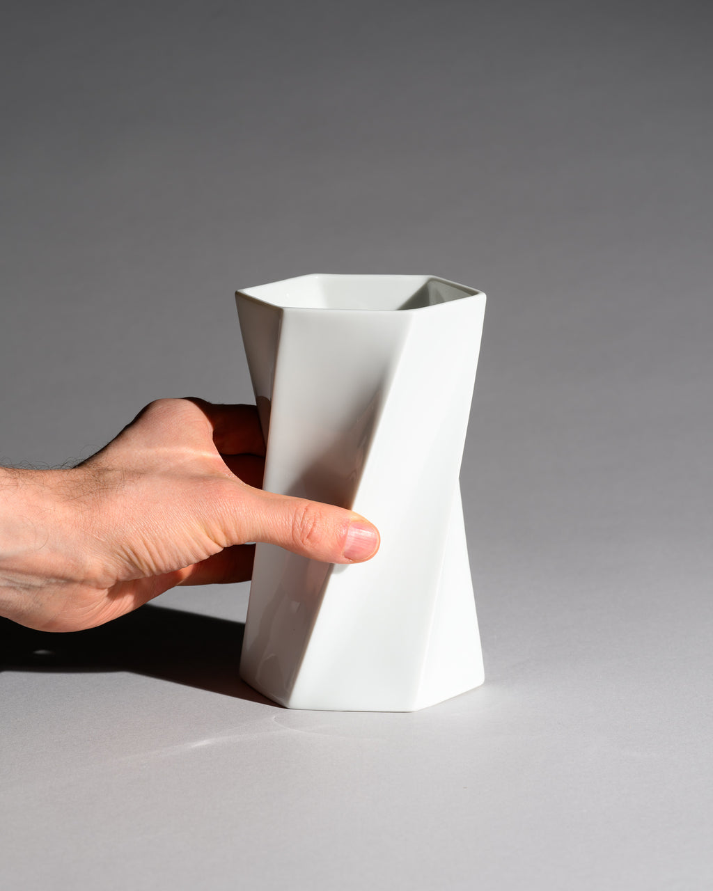Glossy Porcelain Vase Trio - Jan van der Vaart for Rosenthal, 1985