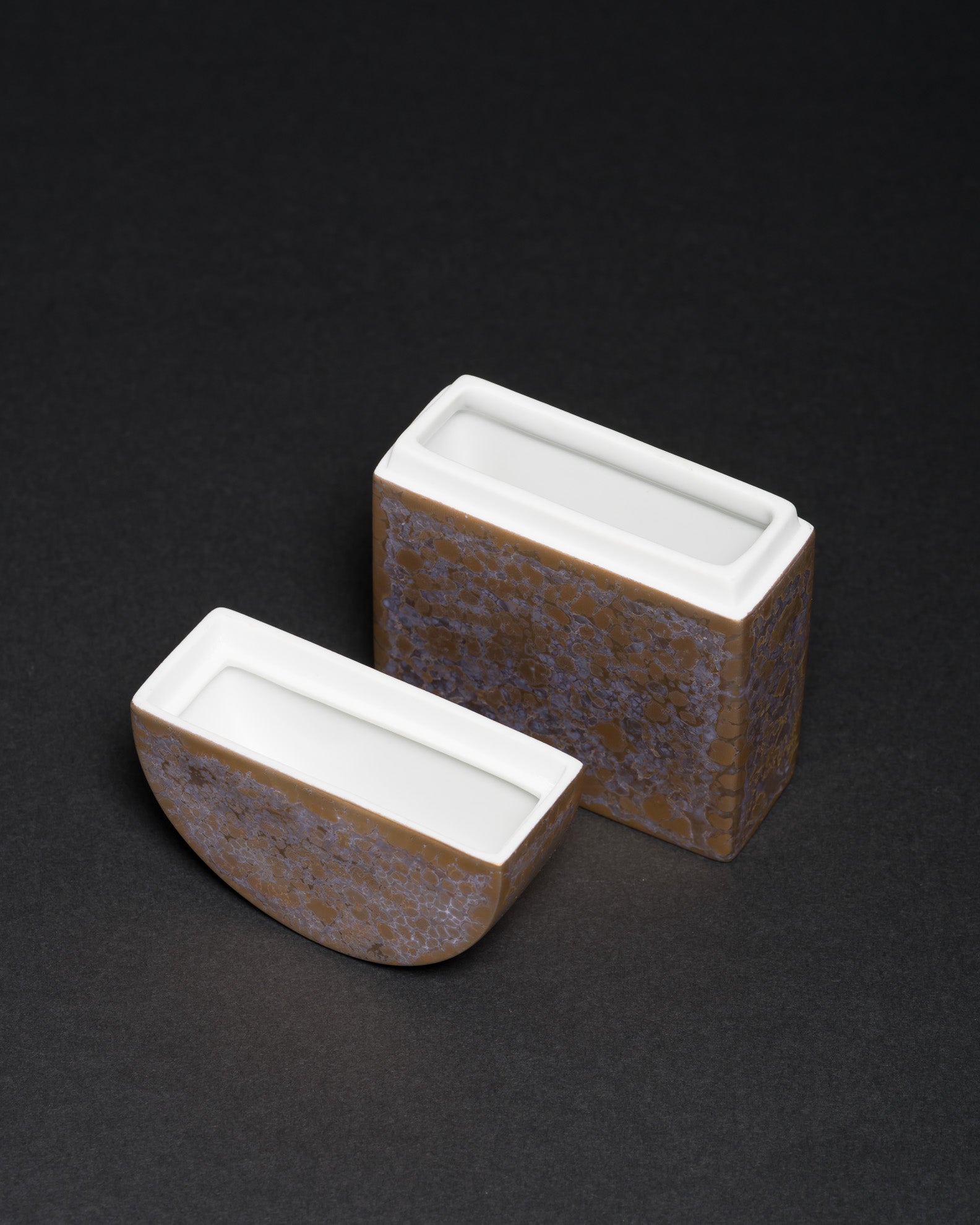 Goldfeuer Duo – Helmut Drexler & Rosemonde Nairac for Rosenthal, 1986