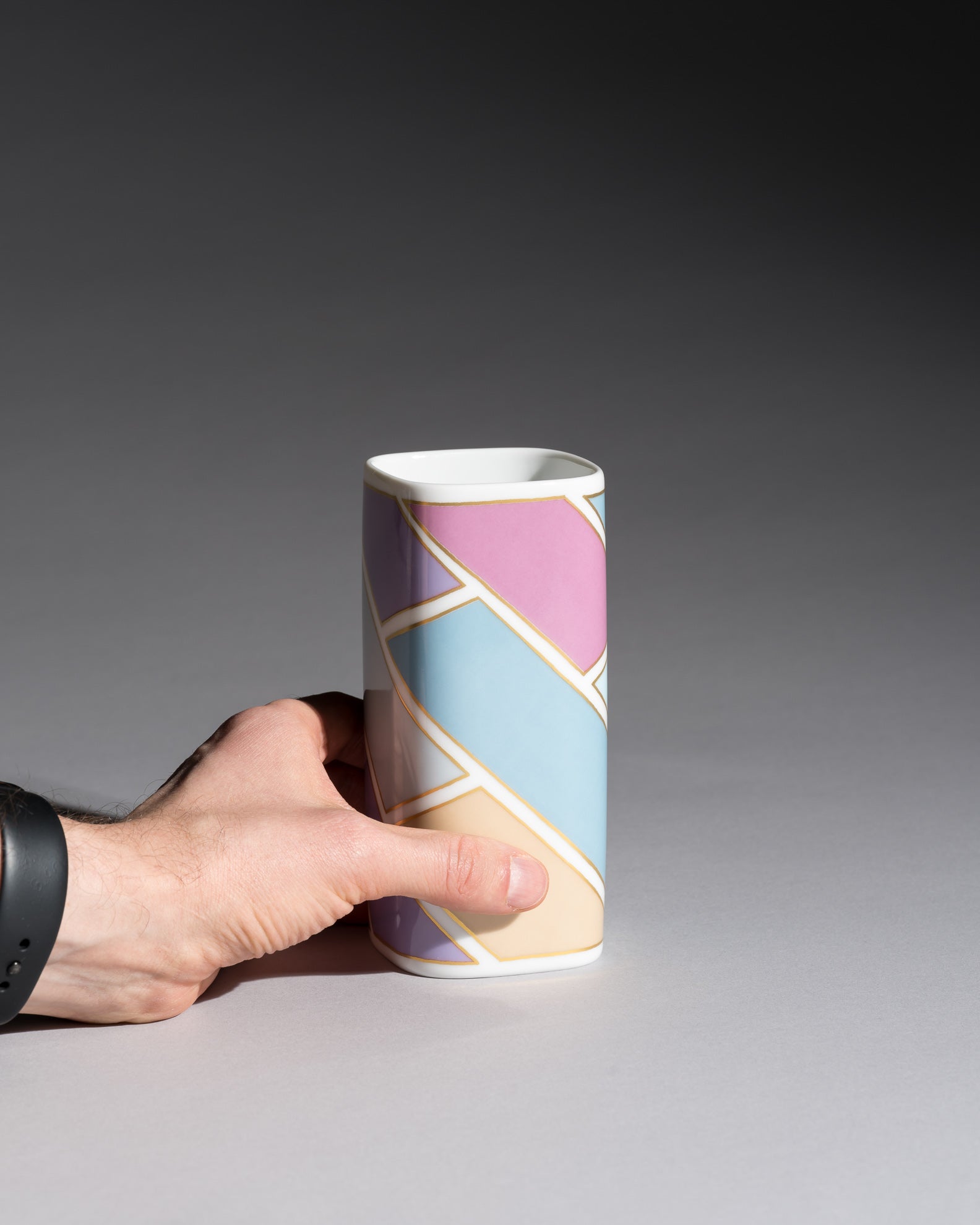 Porcelain Vase Duo - Dorothy Hafner for Rosenthal, 1987–1988