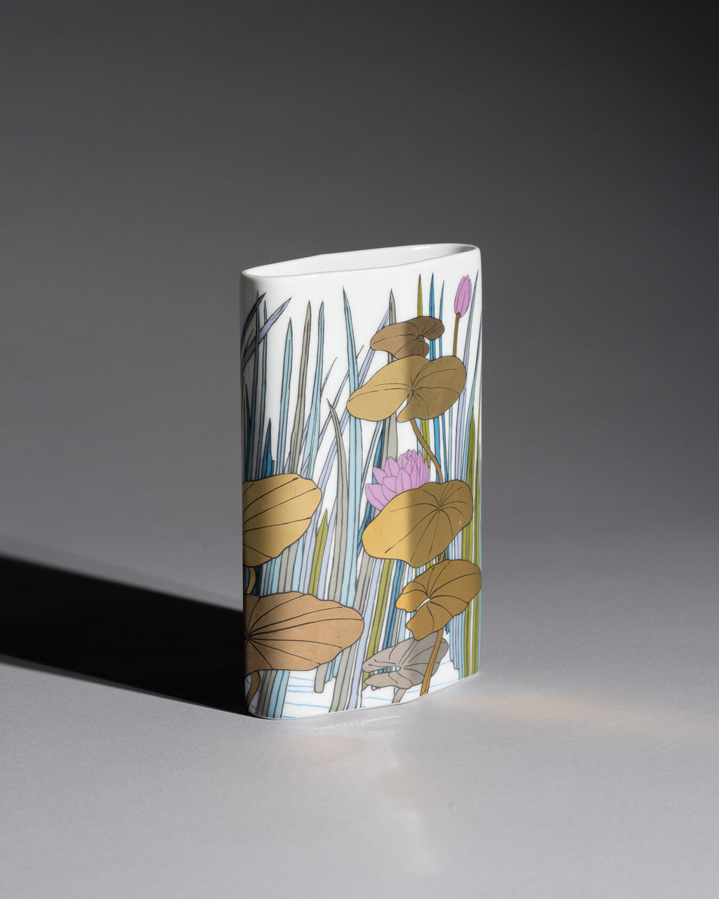 Floral Porcelain Vase & Lidded Box Set - Alain Le Foll and Tapio Wirkkala for Rosenthal, 1983–1984
