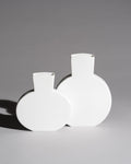 Sculptural Porcelain Vase Duo - Rosemonde Nairac for Rosenthal, Late 20th century