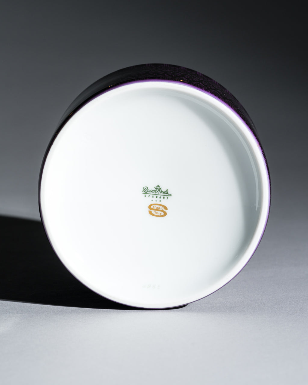 Graphic Porcelain Vase Duo – Theo Baumann for Rosenthal, 1964