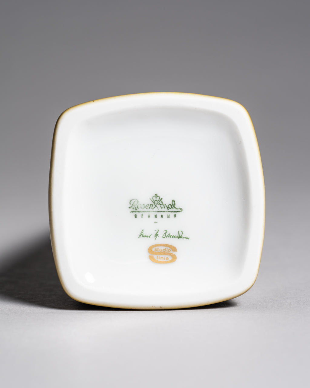 Graphic Porcelain Trio – Hans Theo Baumann for Rosenthal, 1964