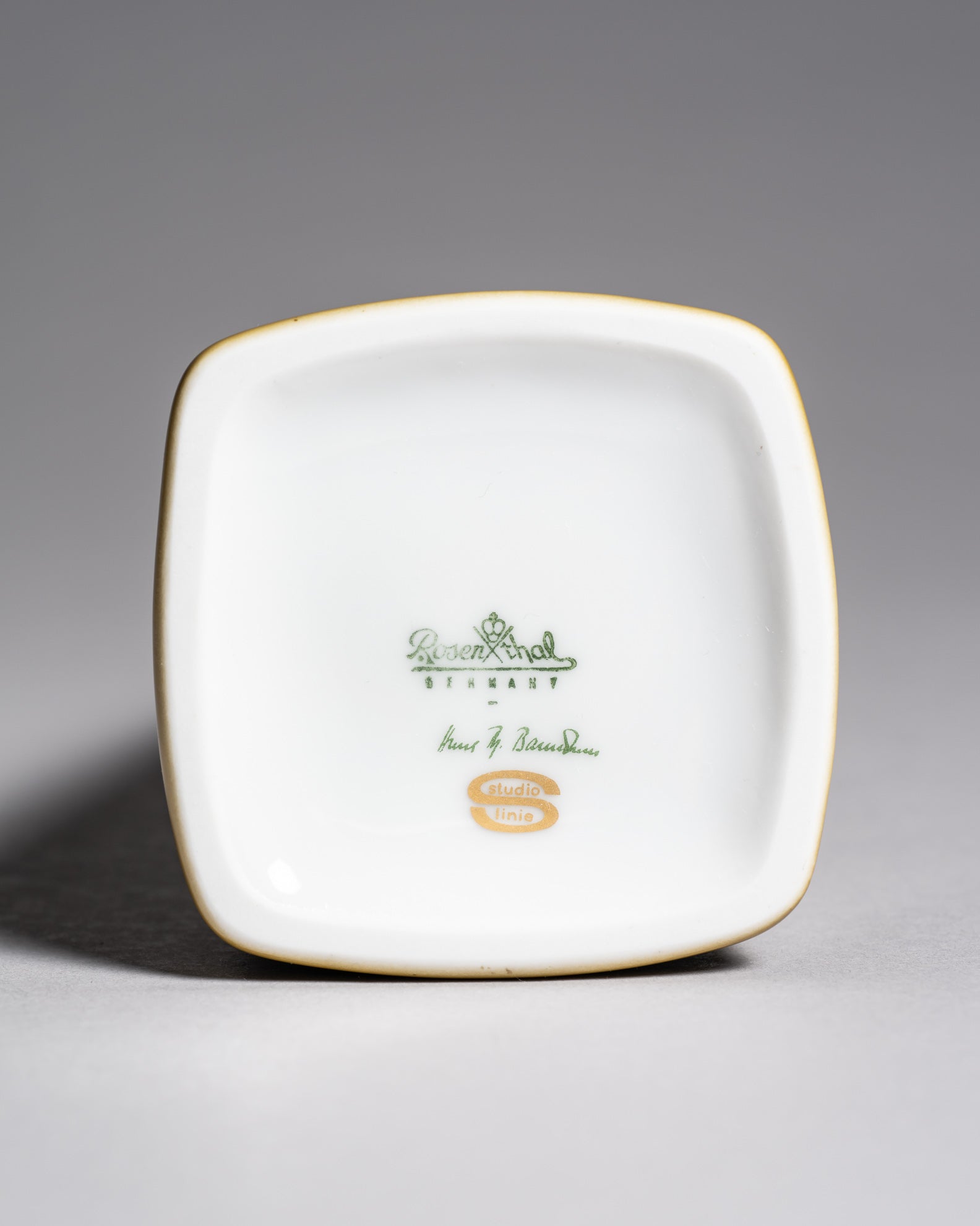 Graphic Porcelain Trio – Hans Theo Baumann for Rosenthal, 1964