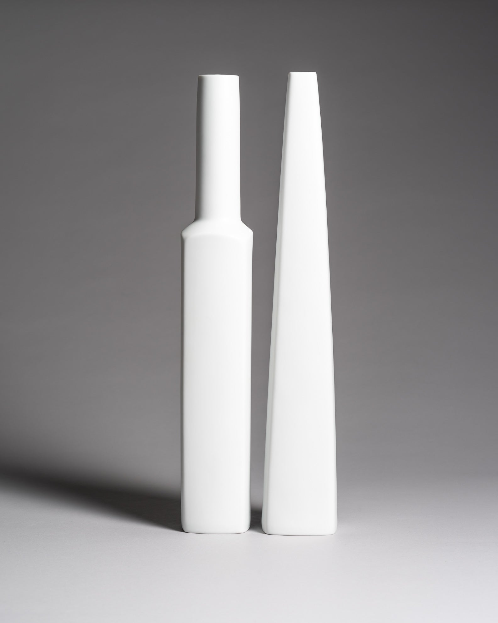 Porcelain Vase Duo – Erich Wilhelm John & Hans Theo Baumann for Rosenthal, 1960s