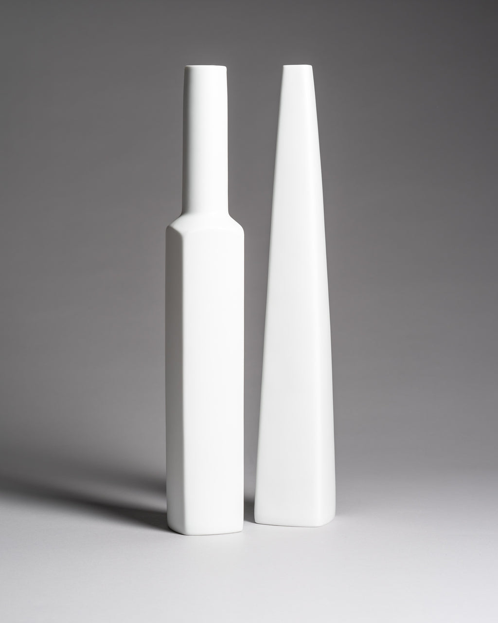 Porcelain Vase Duo – Erich Wilhelm John & Hans Theo Baumann for Rosenthal, 1960s