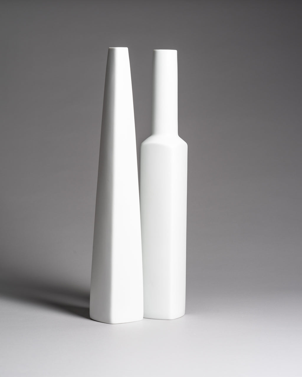 Porcelain Vase Duo – Erich Wilhelm John & Hans Theo Baumann for Rosenthal, 1960s