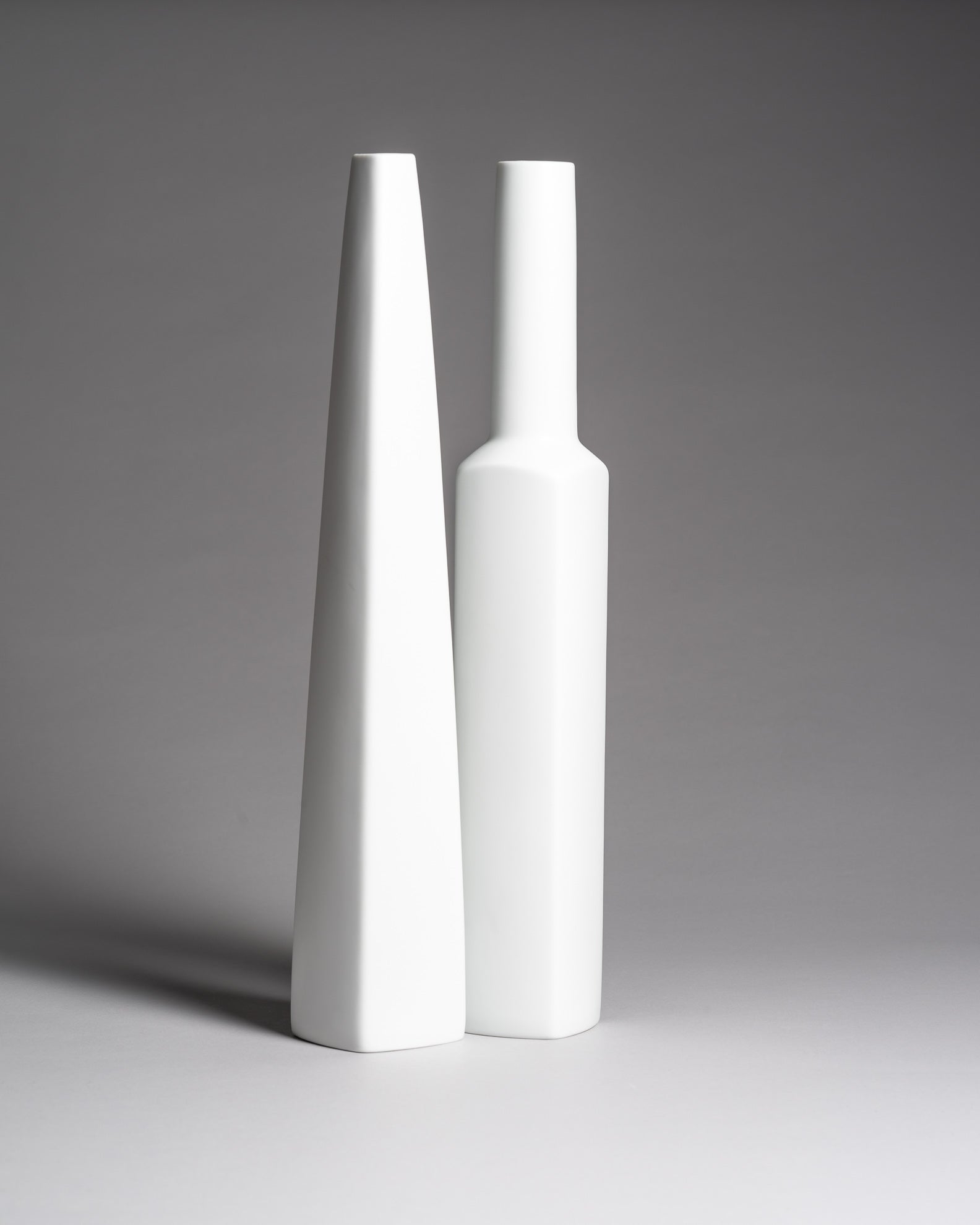 Porcelain Vase Duo – Erich Wilhelm John & Hans Theo Baumann for Rosenthal, 1960s