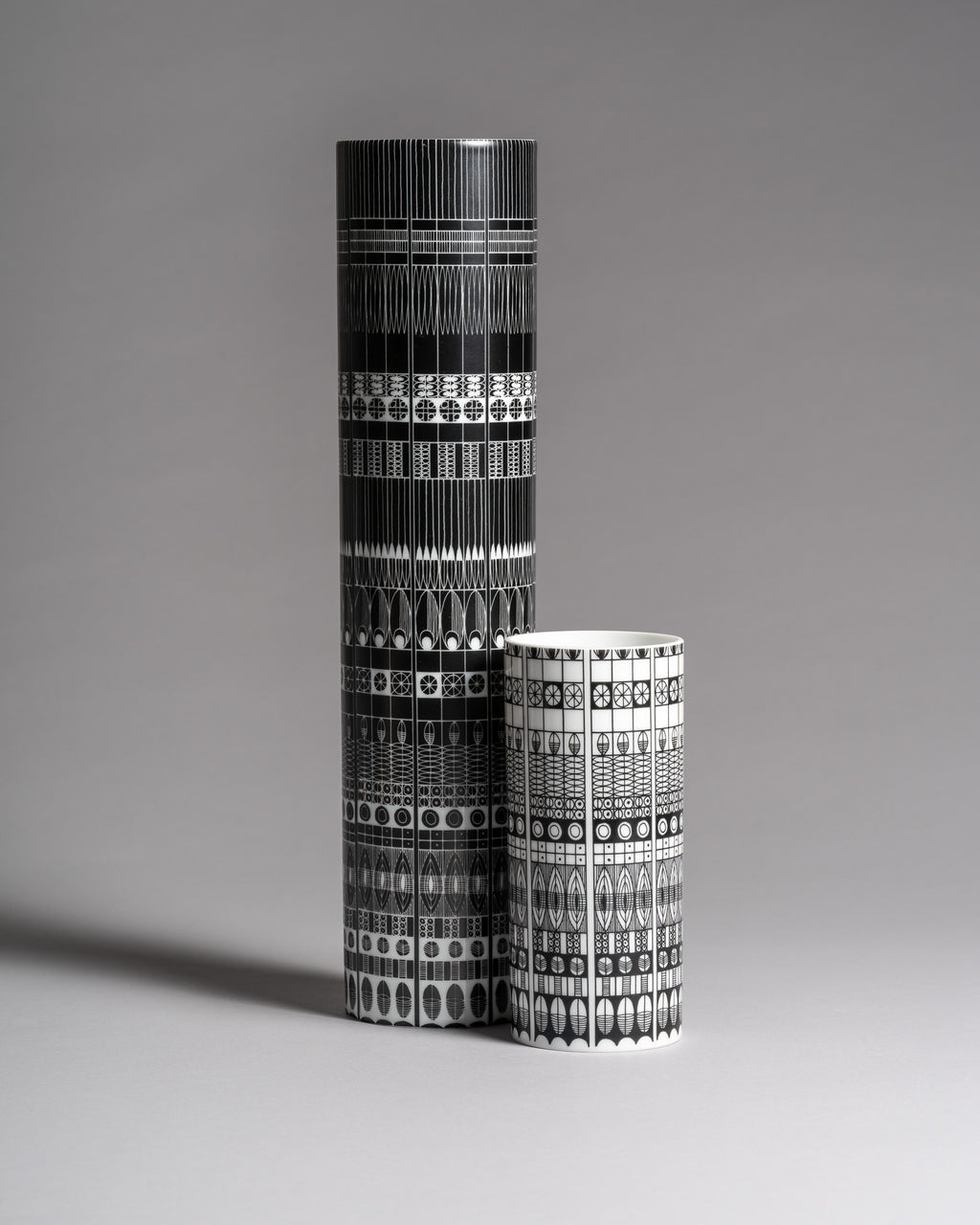 Porcelain Vase Duo – Hans Theo Baumann for Rosenthal, 1963