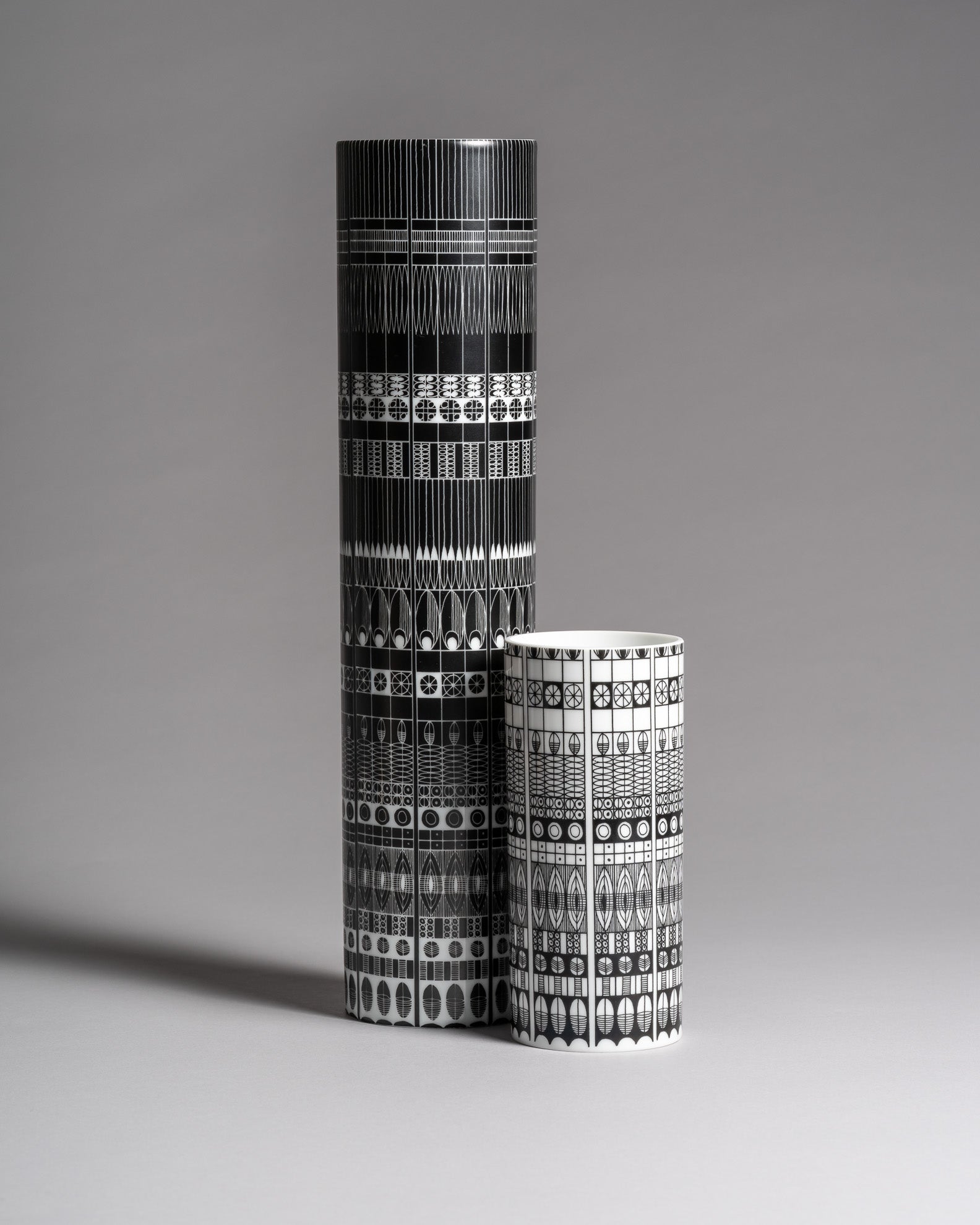 Porcelain Vase Duo – Hans Theo Baumann for Rosenthal, 1963