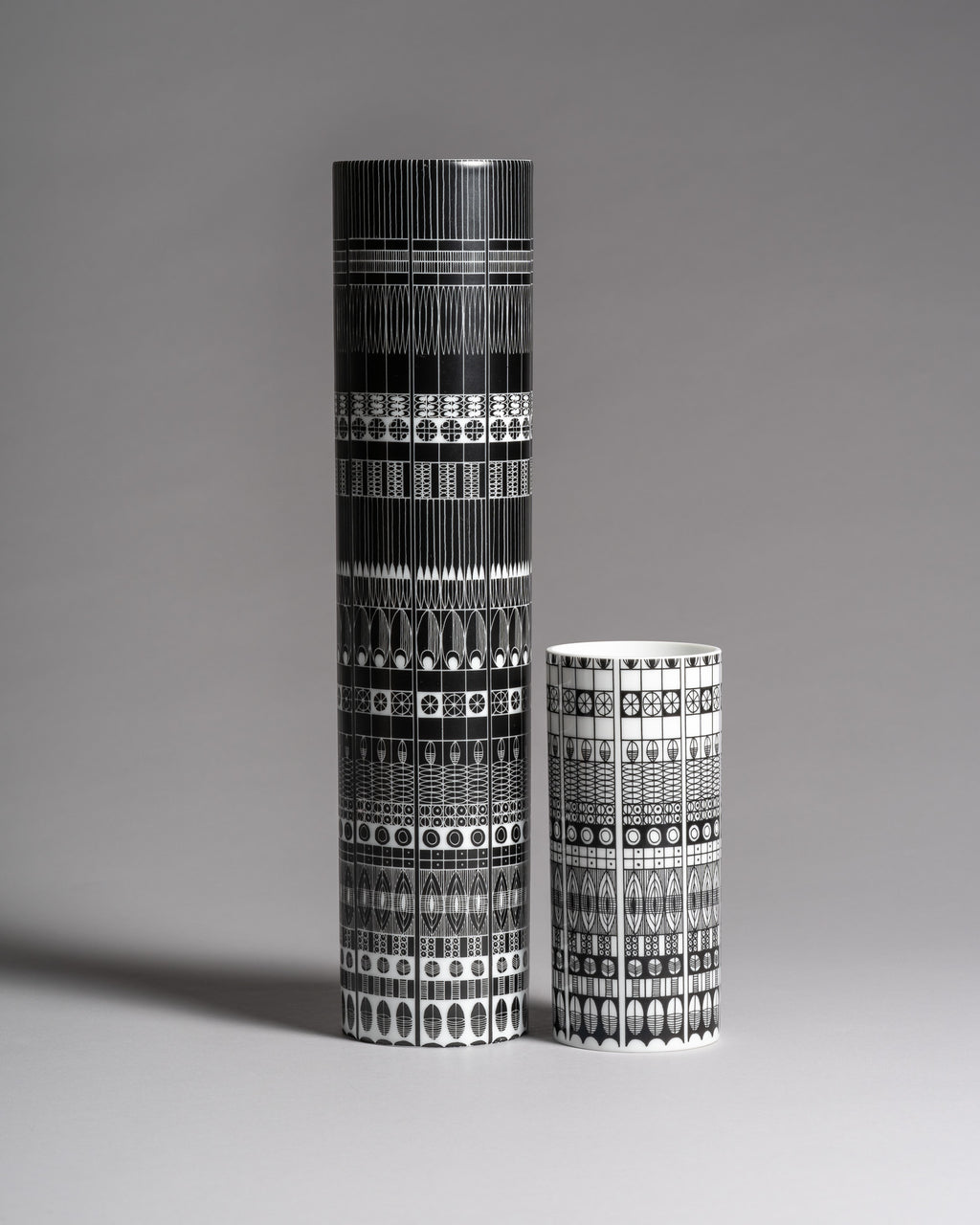 Porcelain Vase Duo – Hans Theo Baumann for Rosenthal, 1963