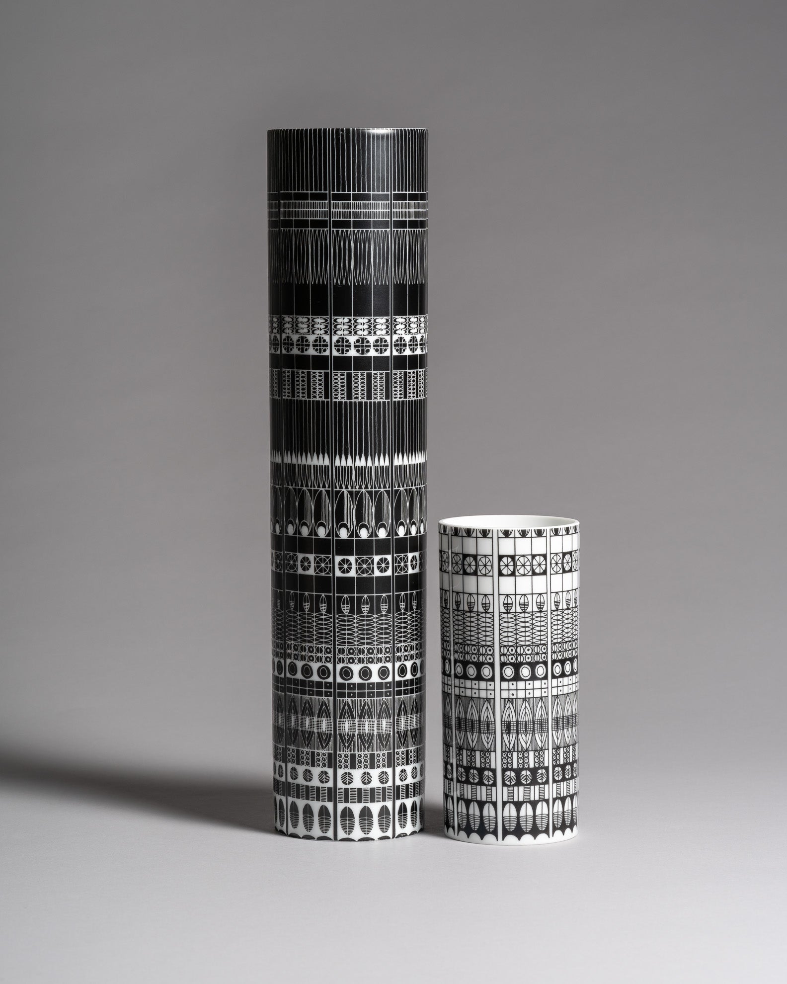 Porcelain Vase Duo – Hans Theo Baumann for Rosenthal, 1963