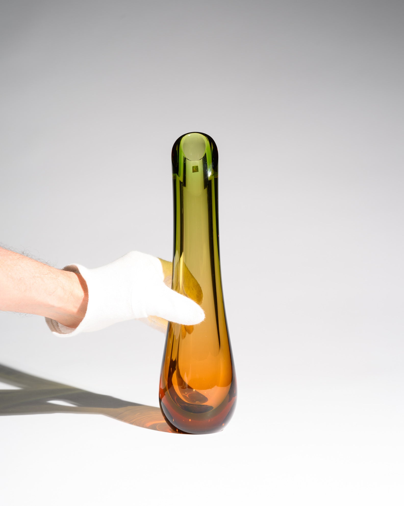 Glass Vase Trio – Erich Jachmann for WMF, 1950s