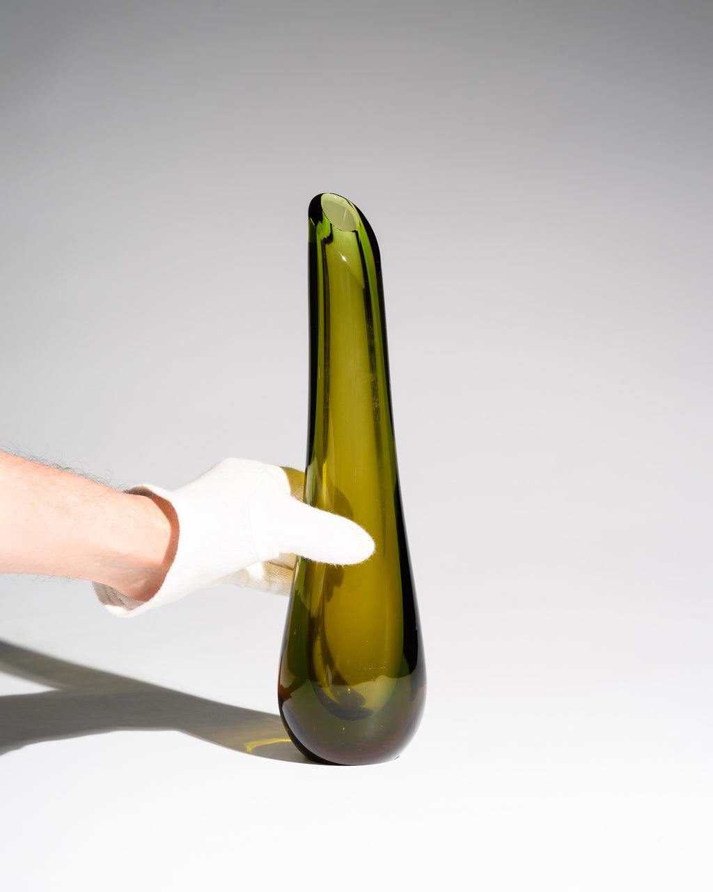 Glass Vase Trio – Erich Jachmann for WMF, 1950s