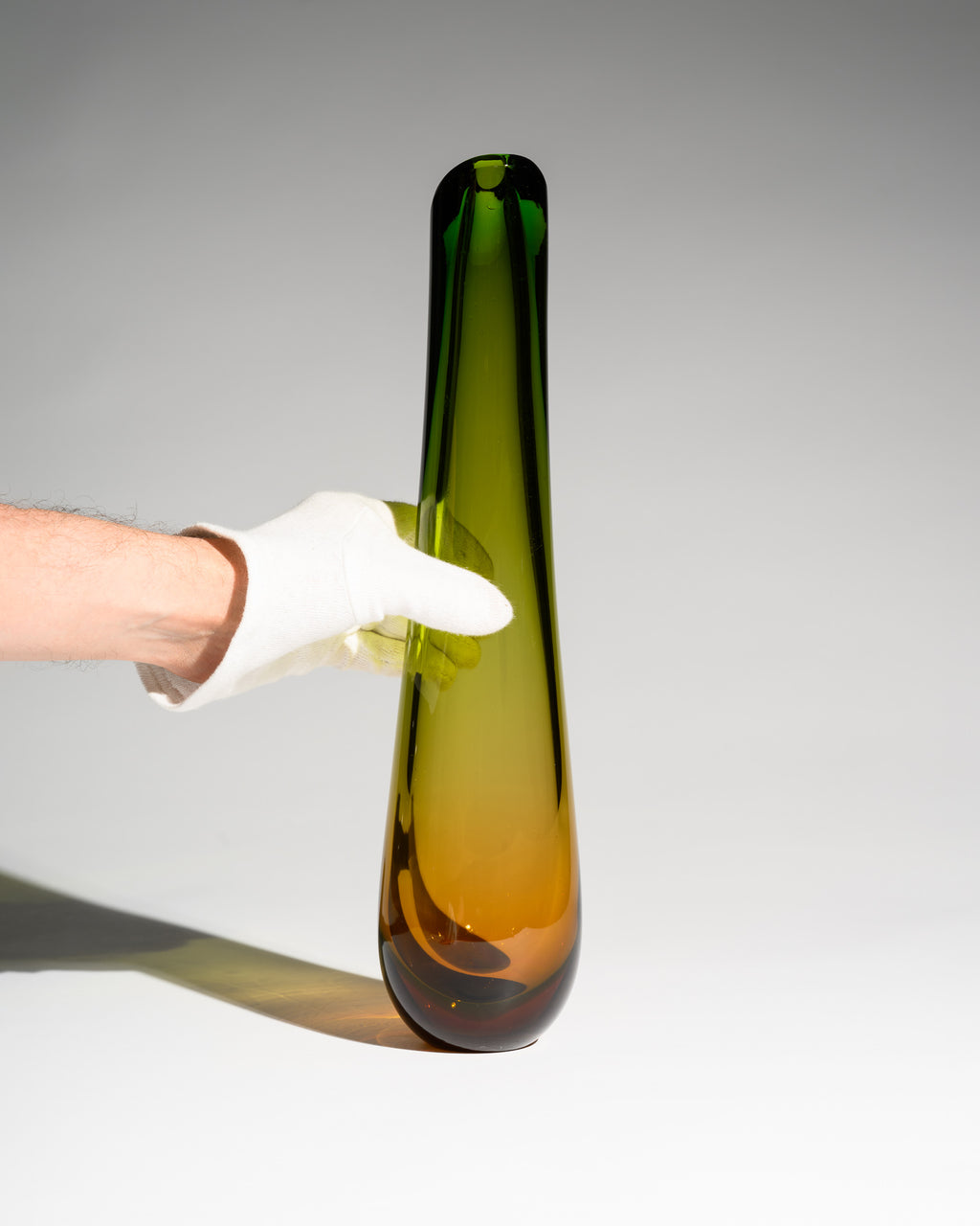 Glass Vase Trio – Erich Jachmann for WMF, 1950s