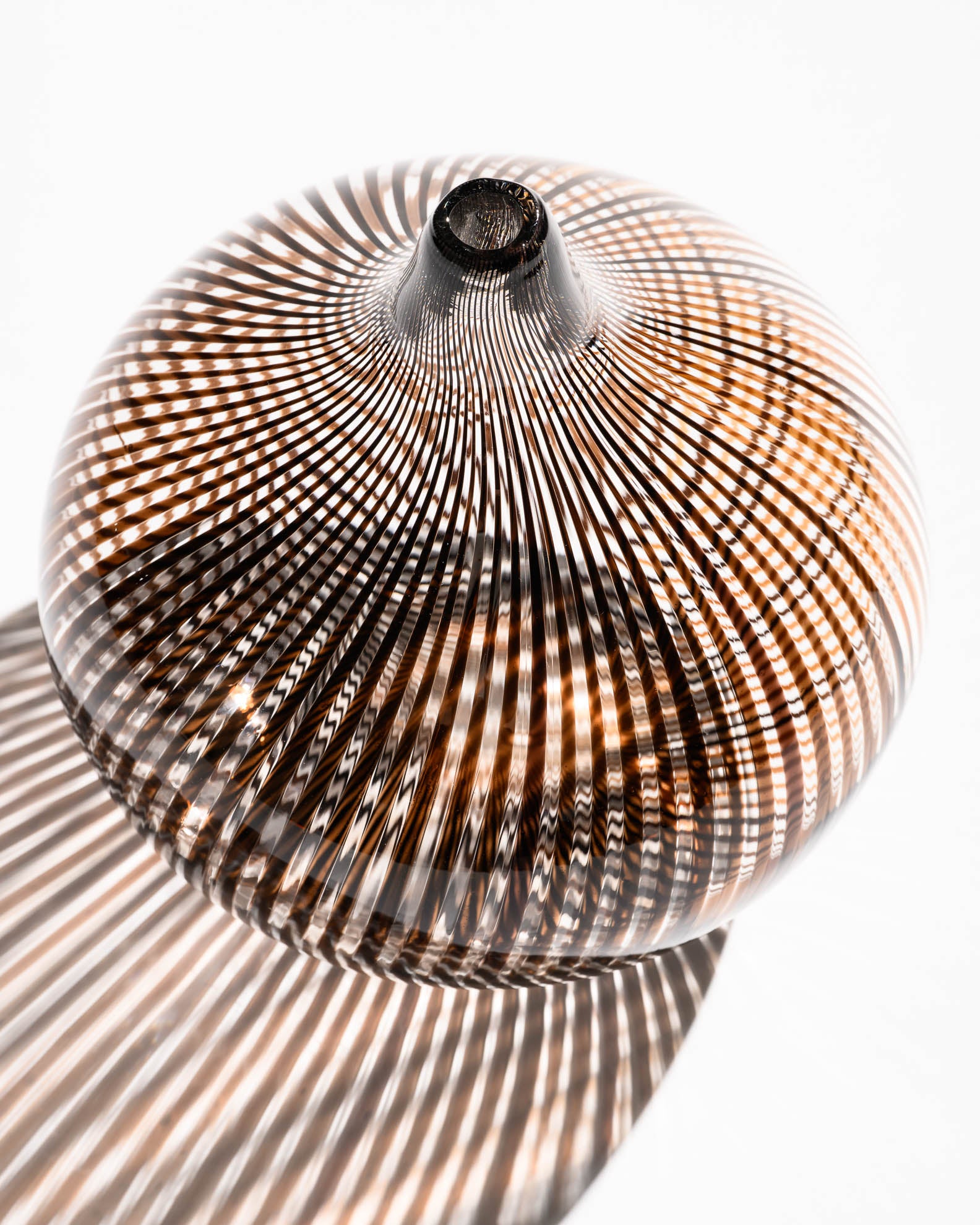 Filigrana Glass Vase Duo – Mario Colelli & Hertha Bengtson for Rosenthal, late 20th century