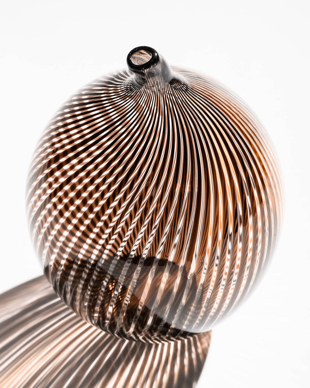 Filigrana Glass Vase Duo – Mario Colelli & Hertha Bengtson for Rosenthal, late 20th century