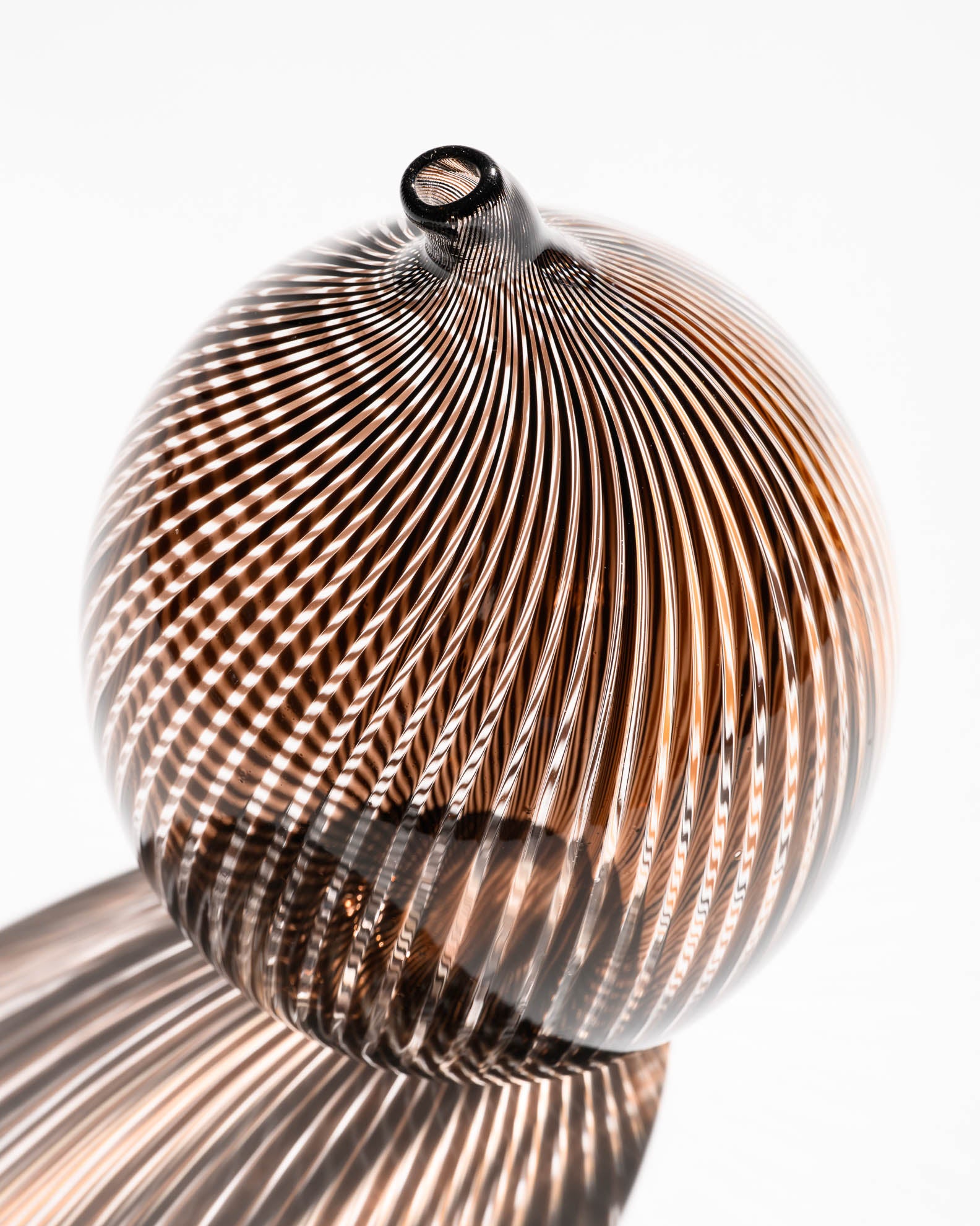 Filigrana Glass Vase Duo – Mario Colelli & Hertha Bengtson for Rosenthal, late 20th century