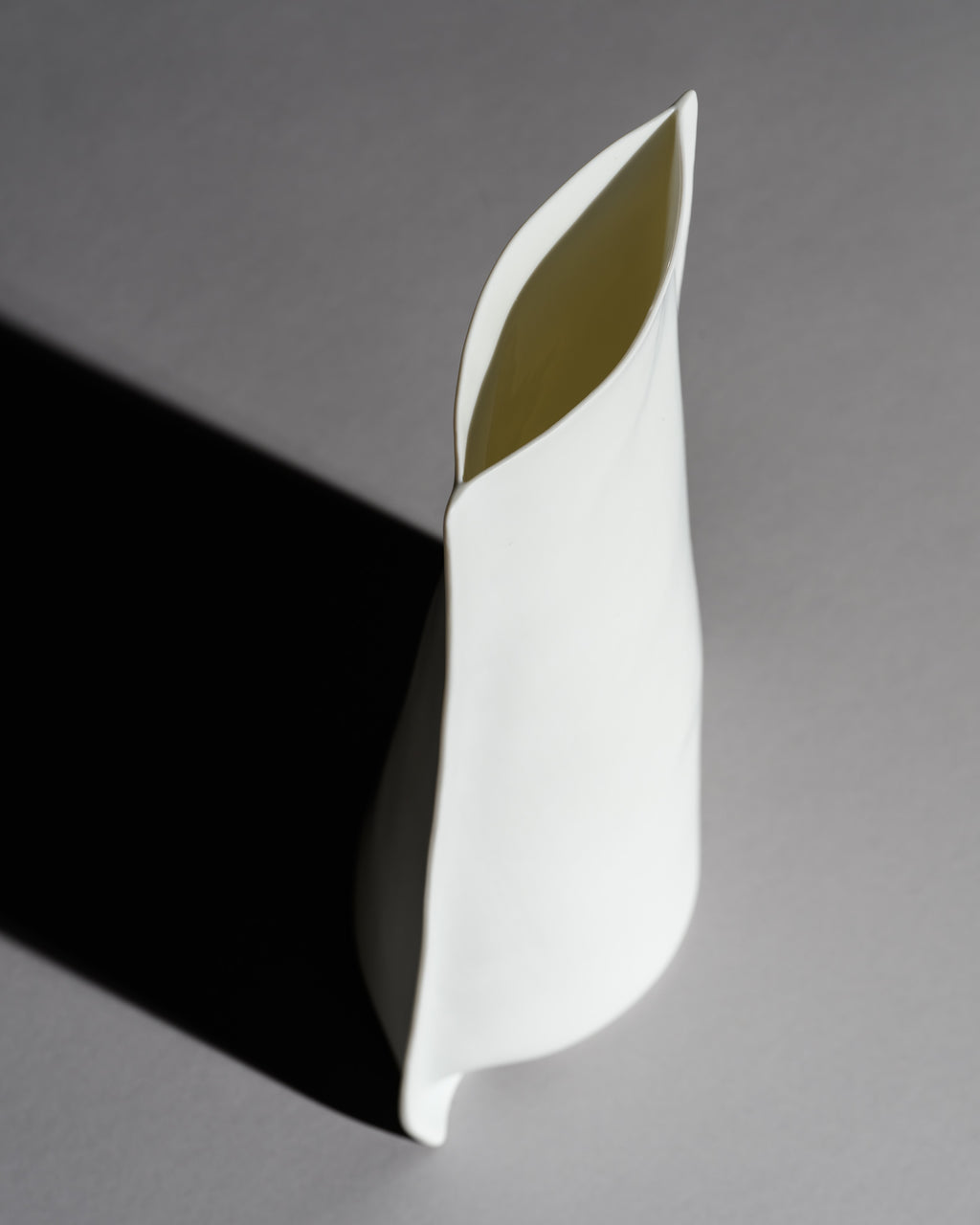 White Bisque Porcelain Vase Duo – Johan van Loon for Rosenthal, 1982–1983