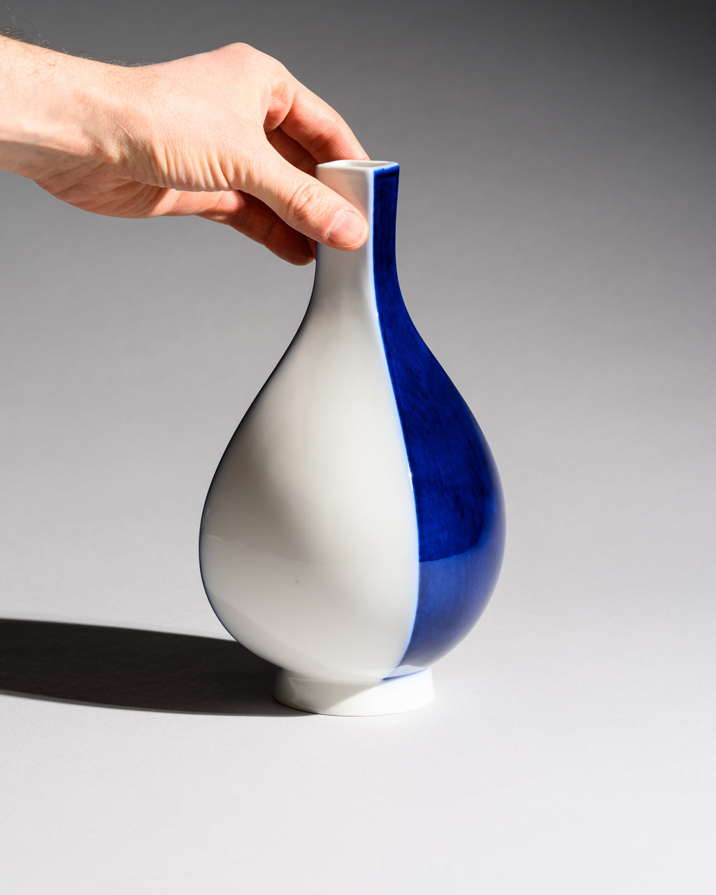 Modernist Porcelain Vase Duo - Trude Petri and Konrad Quillmann for KPM Berlin, 1950s–late 1960s