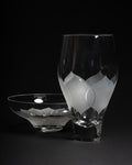 Lotus Glass Vase & Bowl  – Bjørn Wiinblad for Rosenthal, 1970s
