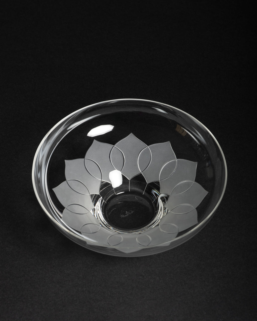 Lotus Glass Vase & Bowl  – Bjørn Wiinblad for Rosenthal, 1970s