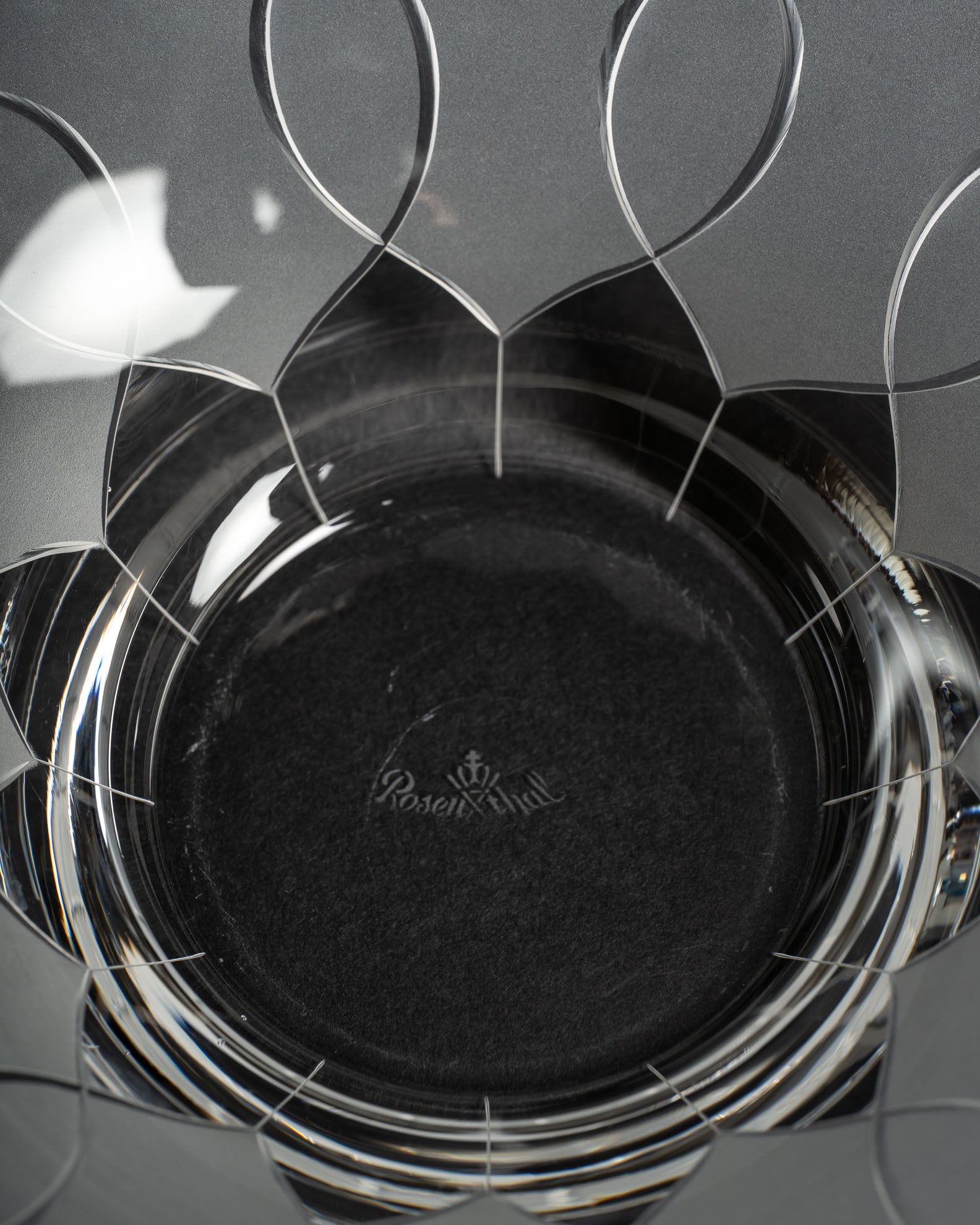 Lotus Glass Vase & Bowl  – Bjørn Wiinblad for Rosenthal, 1970s