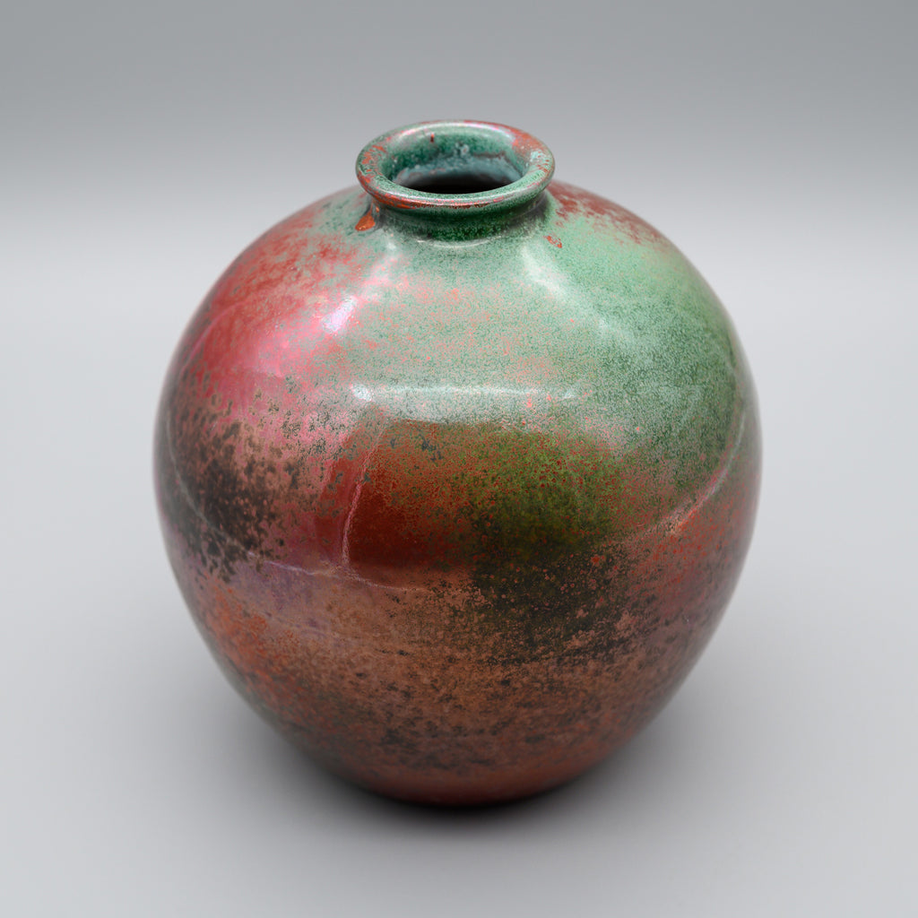 Stoneware Vase Duo “Tsubo & Conic” – Artisans for Independent Studio, Mid-Century Modern