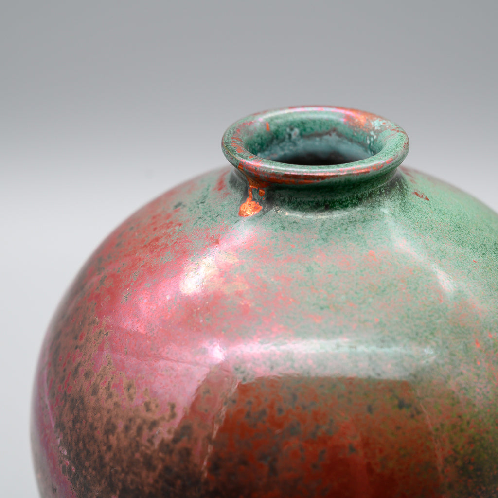 Stoneware Vase Duo “Tsubo & Conic” – Artisans for Independent Studio, Mid-Century Modern