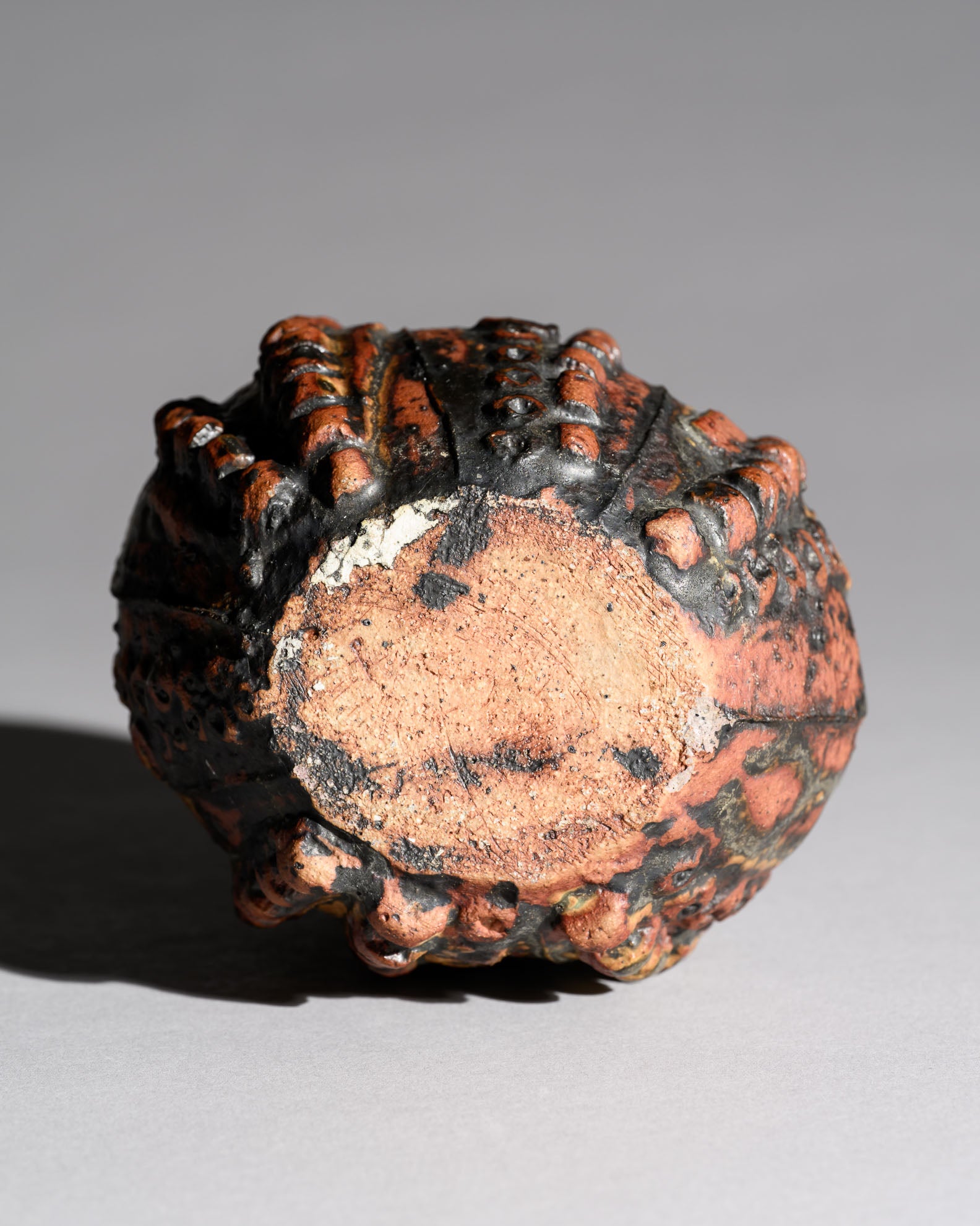 Textured Studio Pottery Vase - Attributed to Bernard Rooke, England, 1960s–1970s